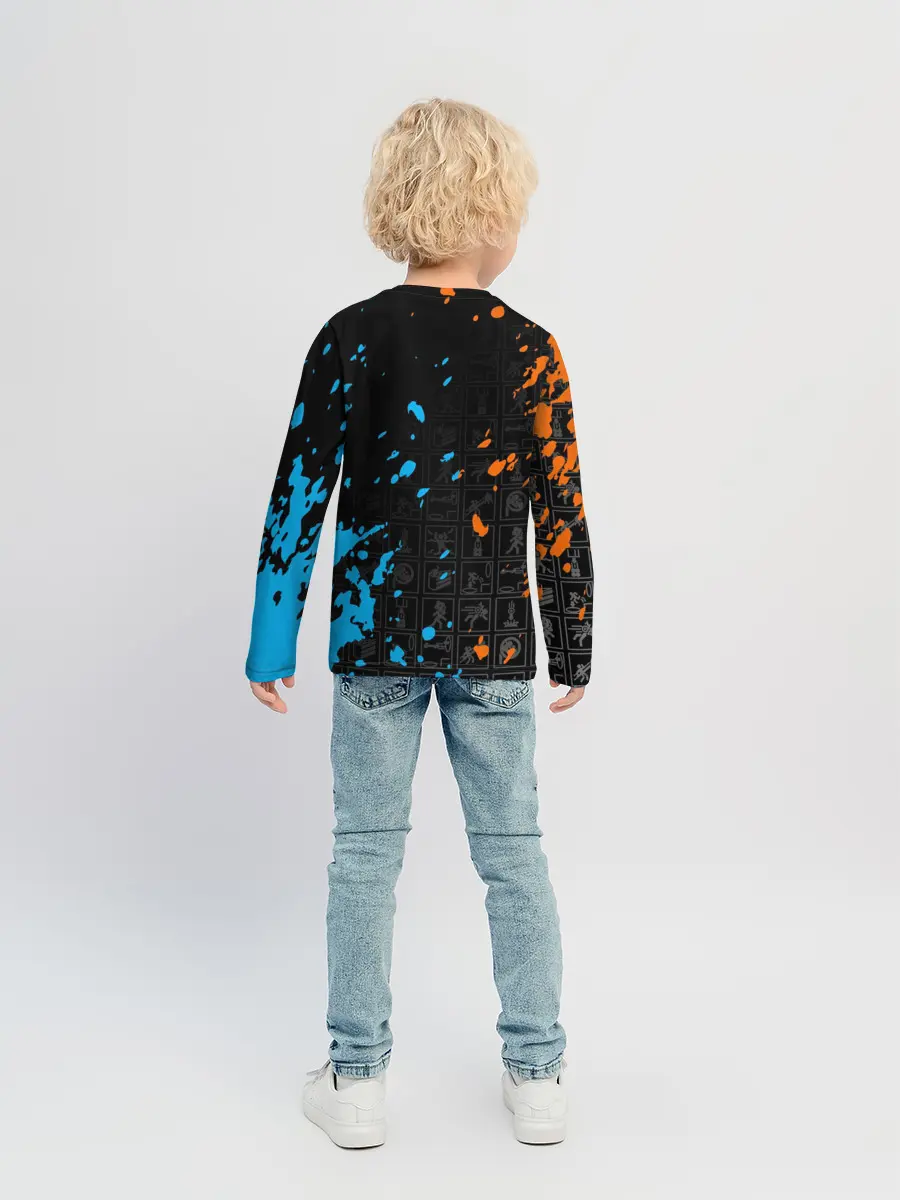 Детский лонгслив / PORTAL 2