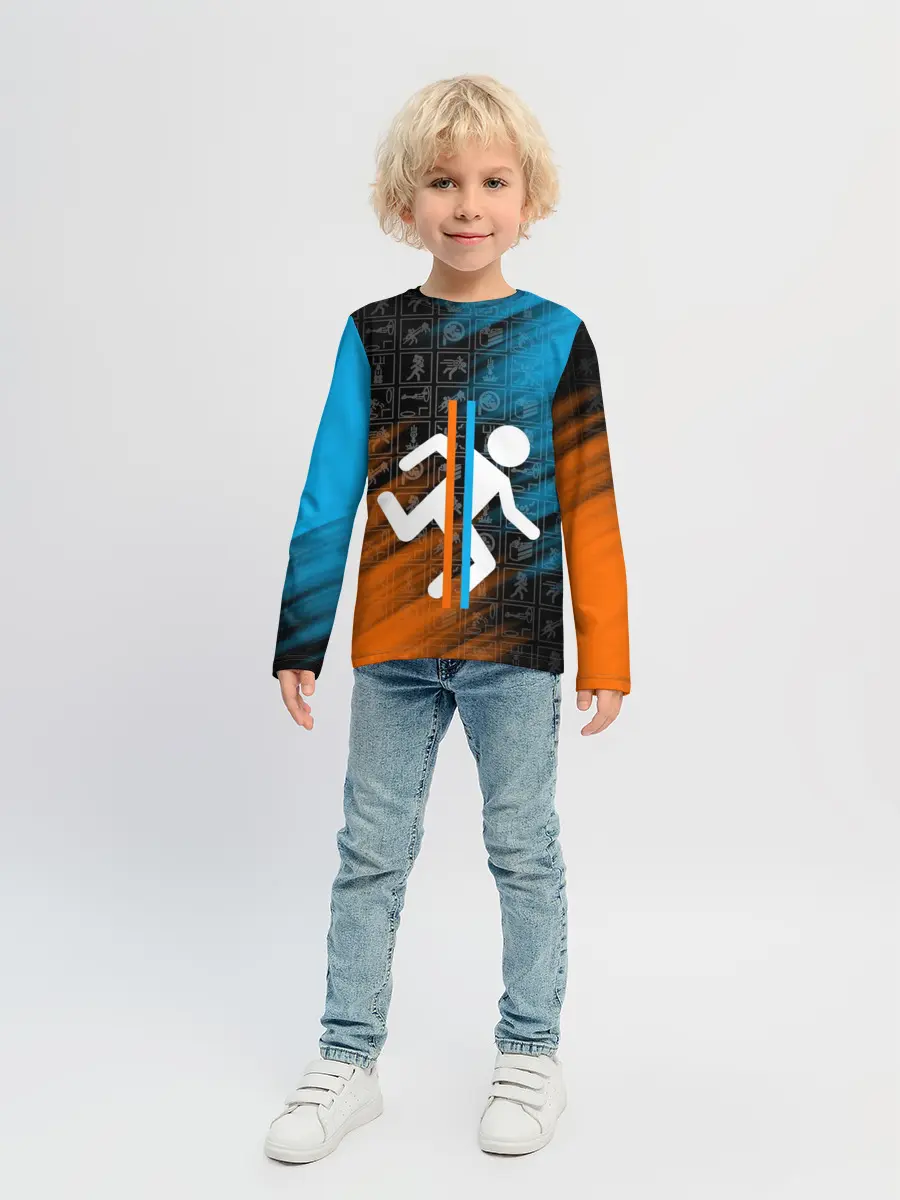 Детский лонгслив / PORTAL 2