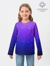 Детский лонгслив / Звёздное небо