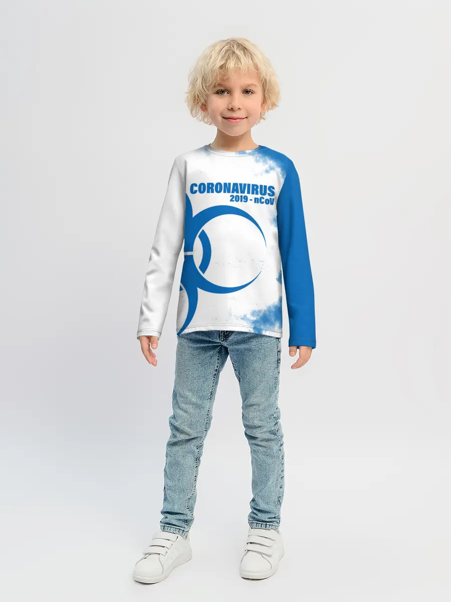 Детский лонгслив / Coronavirus 2019 - nCoV