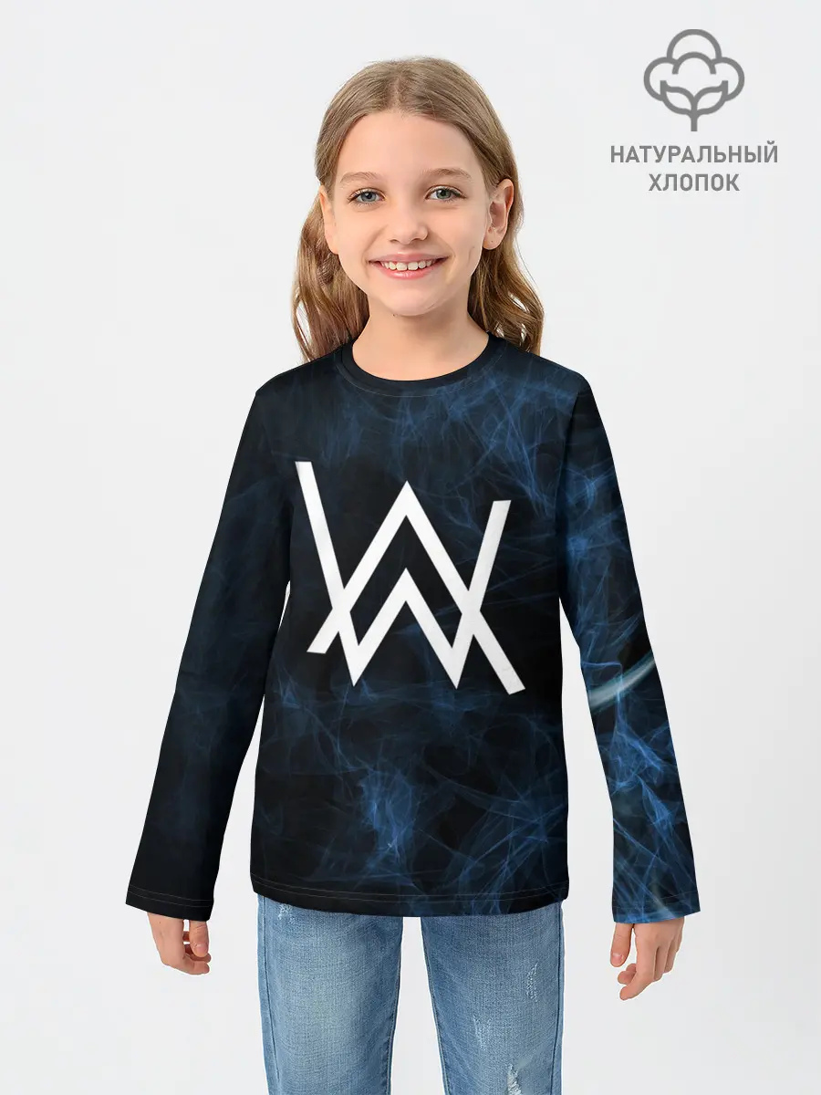 Детский лонгслив / Alan Walker