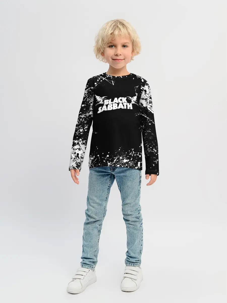 Детский лонгслив / Black Sabbath