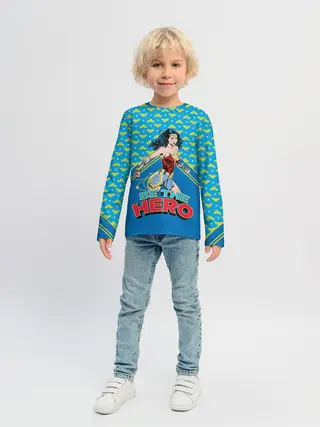 Детский лонгслив / Be the hero