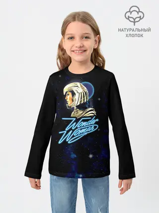 Детский лонгслив / Wonder Woman