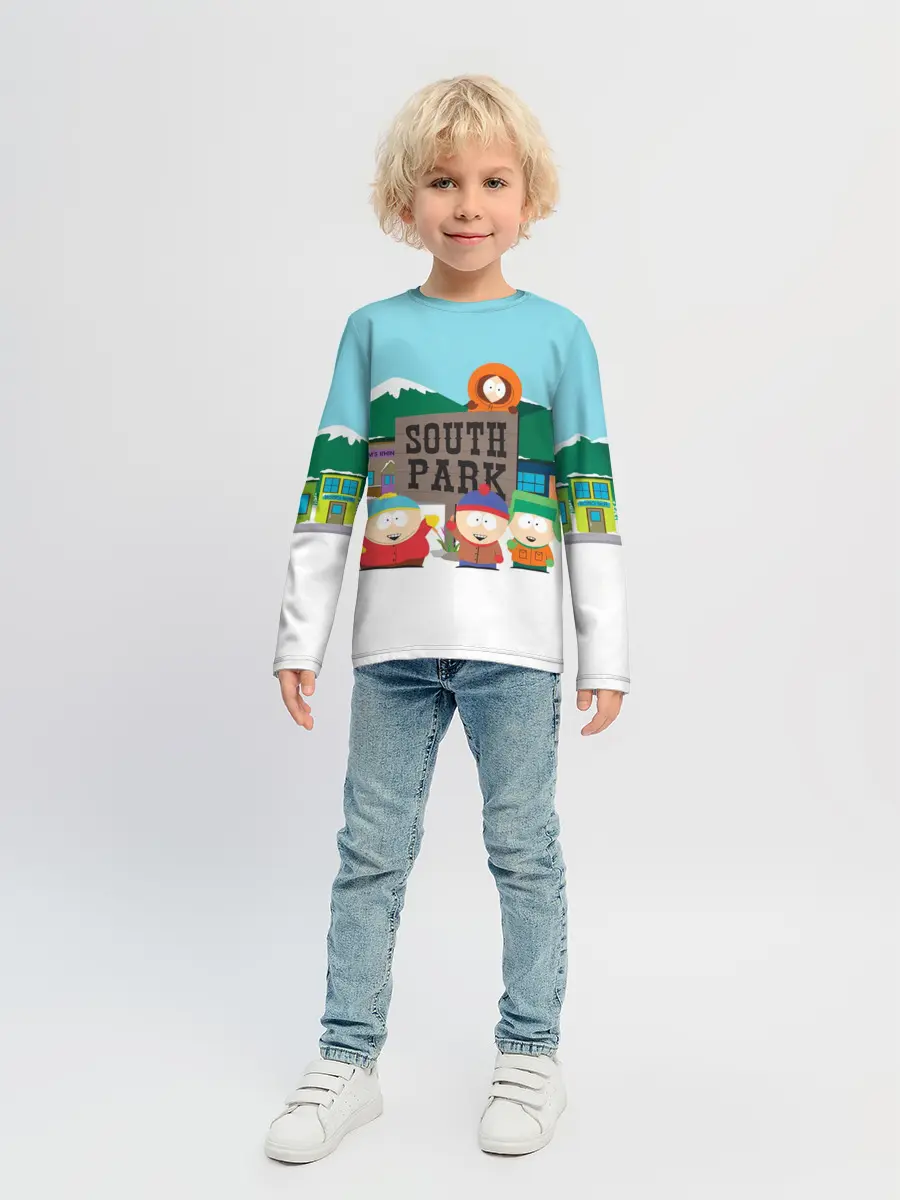Детский лонгслив / Южный Парк