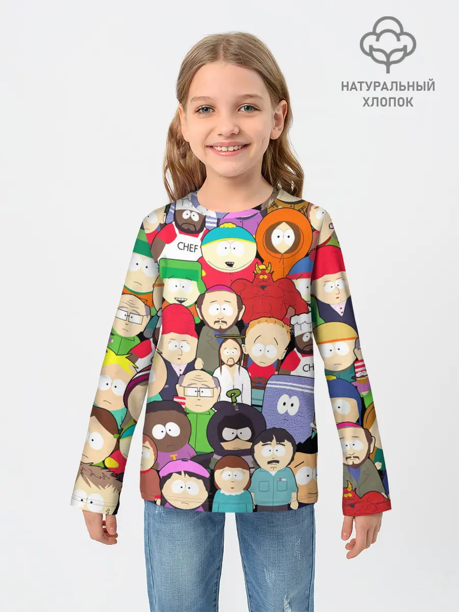 Детский лонгслив / South Park персонажи