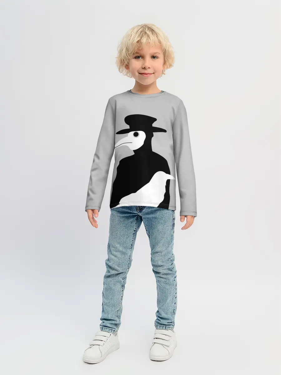 Детский лонгслив / Чумной доктор