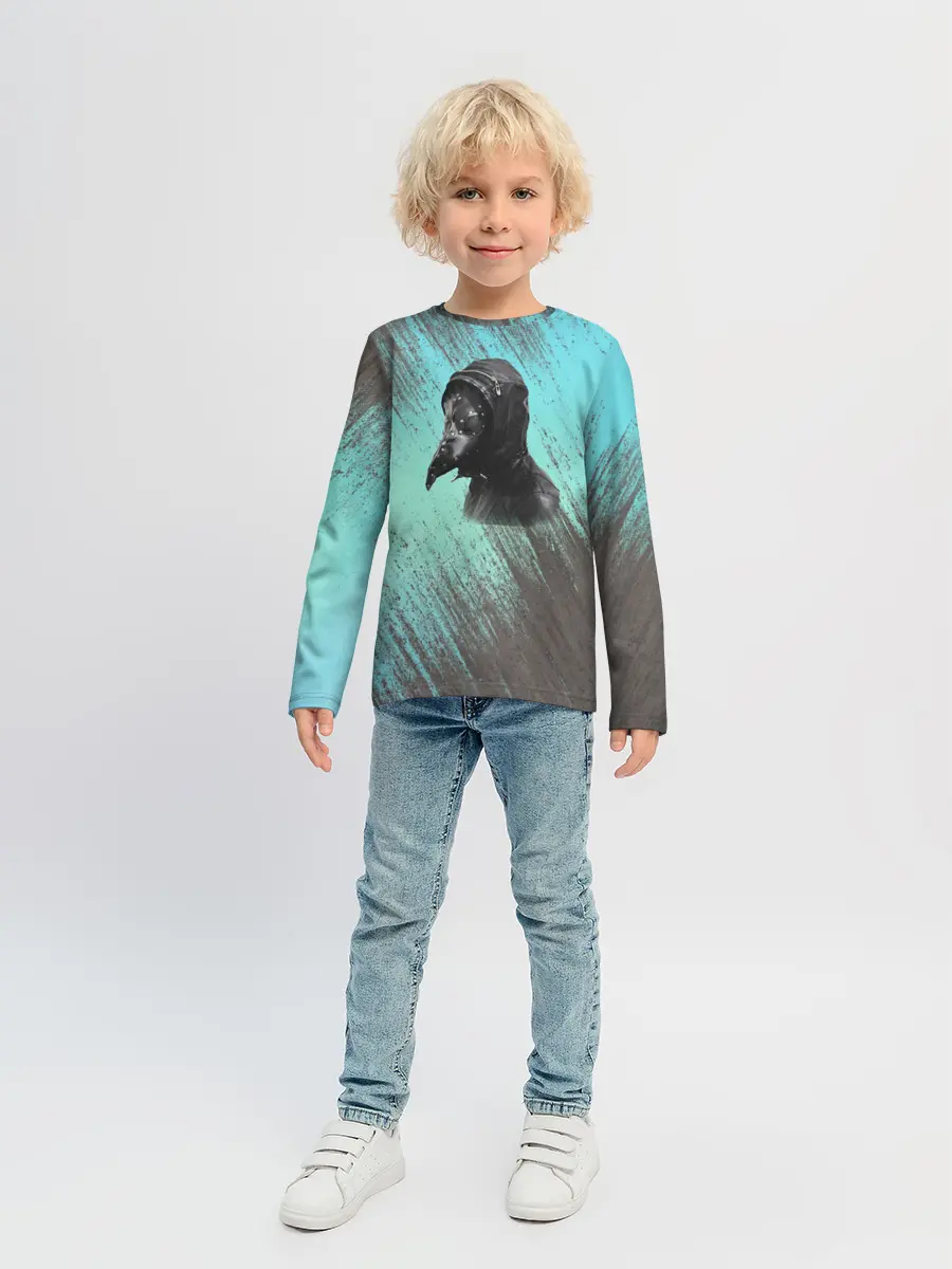 Детский лонгслив / Чумной доктор