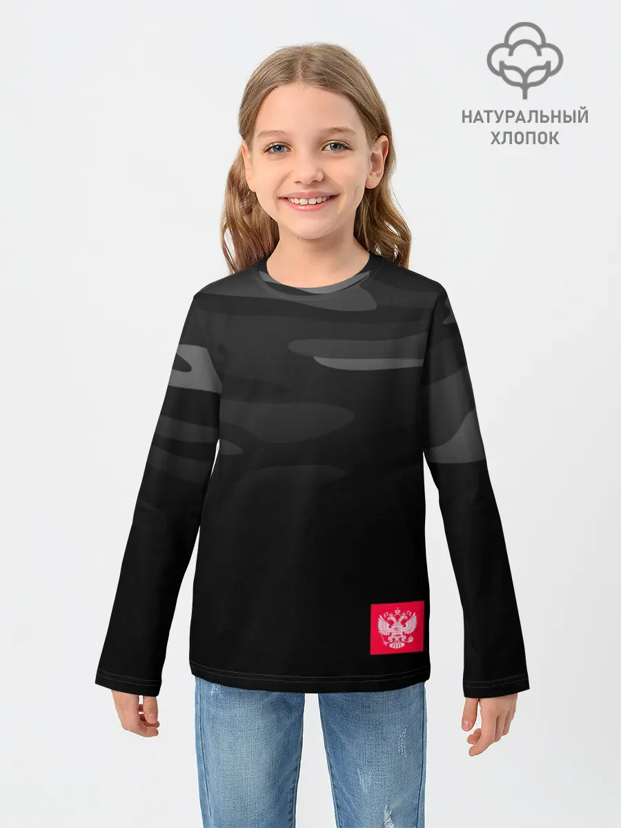 Детский лонгслив / Russia - Инферно