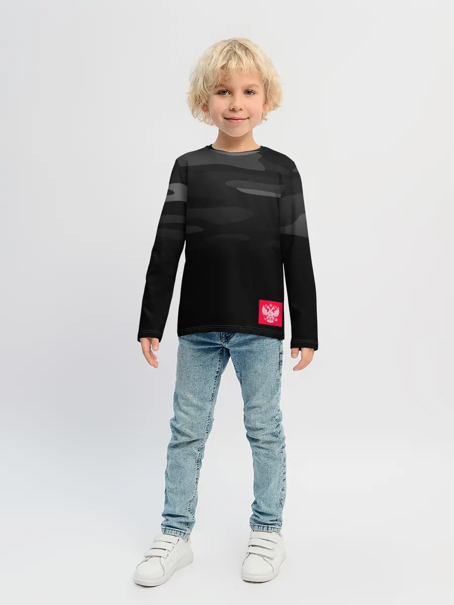 Детский лонгслив / Russia - Инферно