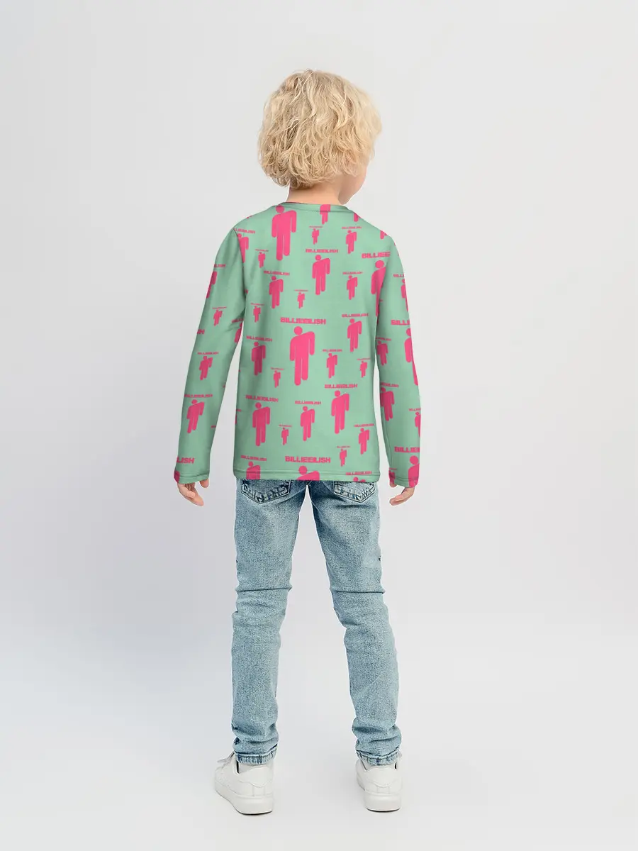 Детский лонгслив / Billie Eilish