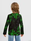 Детский лонгслив / GREEN STRIPES | ЗЕЛЕНАЯ ГЕОМЕТРИЯ