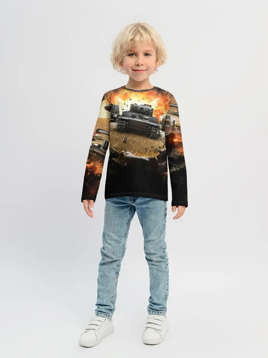 Детский лонгслив / ТАНКИ