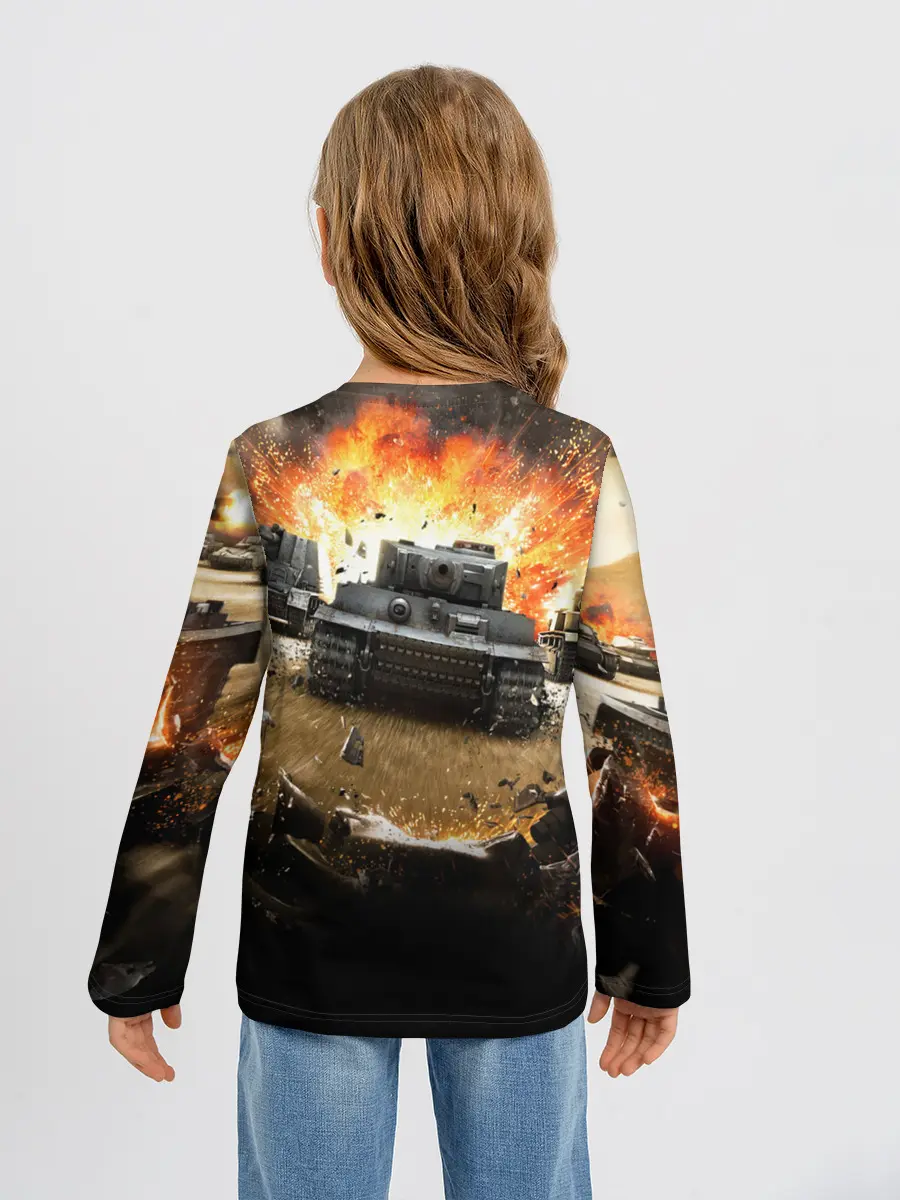 Детский лонгслив / ТАНКИ