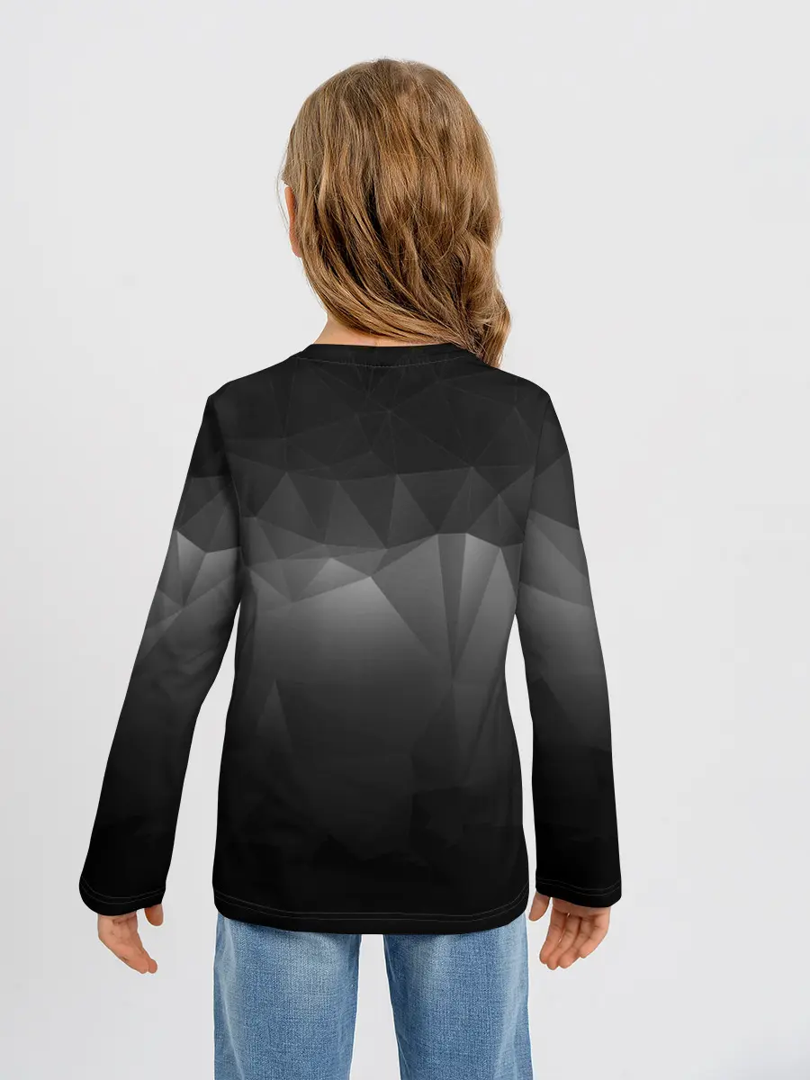 Детский лонгслив / GRAY GEOMETRY | СЕРАЯ ГЕОМЕТРИЯ