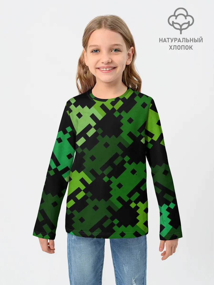 Детский лонгслив / Space Invaders