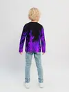 Детский лонгслив / ФИОЛЕТОВЫЙ ОГОНЬ | PURPLE FIRE
