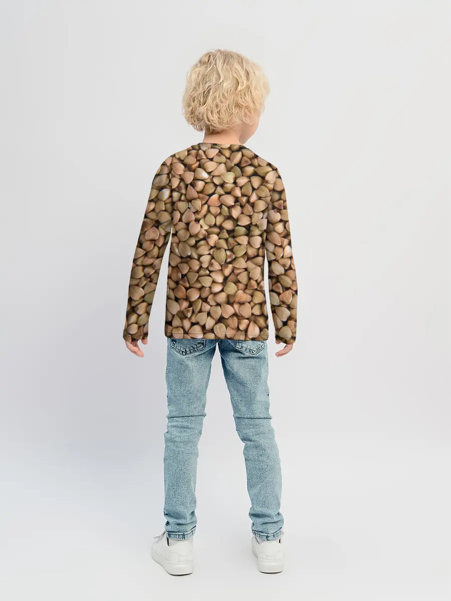 Детский лонгслив / Гречка Греча