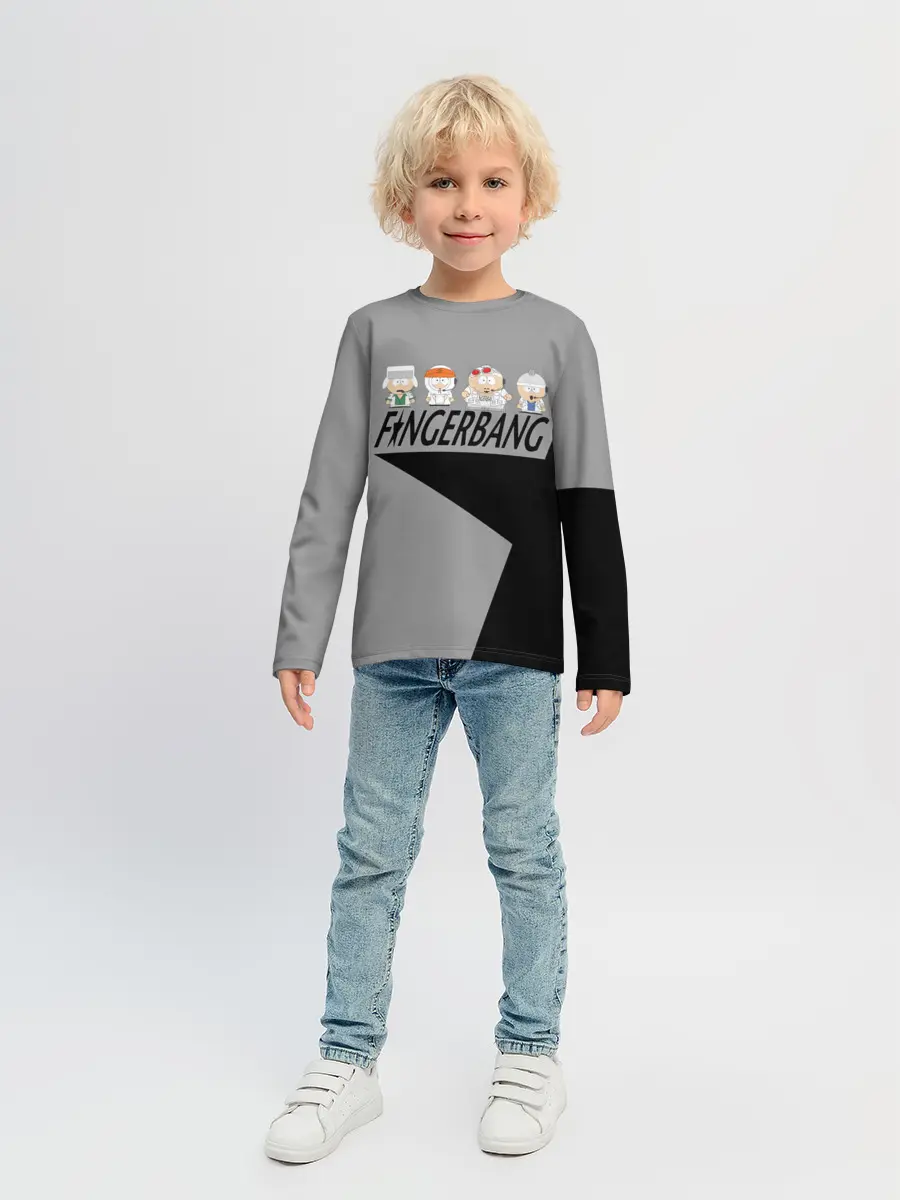 Детский лонгслив / FINGERBANG