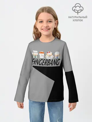 Детский лонгслив / FINGERBANG