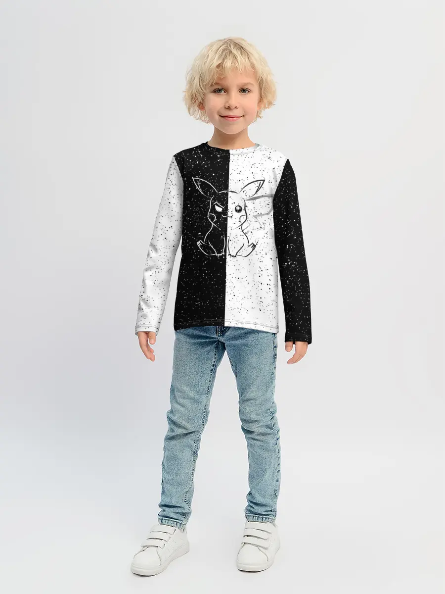 Детский лонгслив / ПИКАЧУ