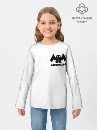 Детский лонгслив / Marshmello