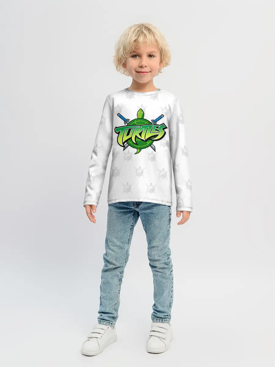 Детский лонгслив / Черепашки - ниндзя