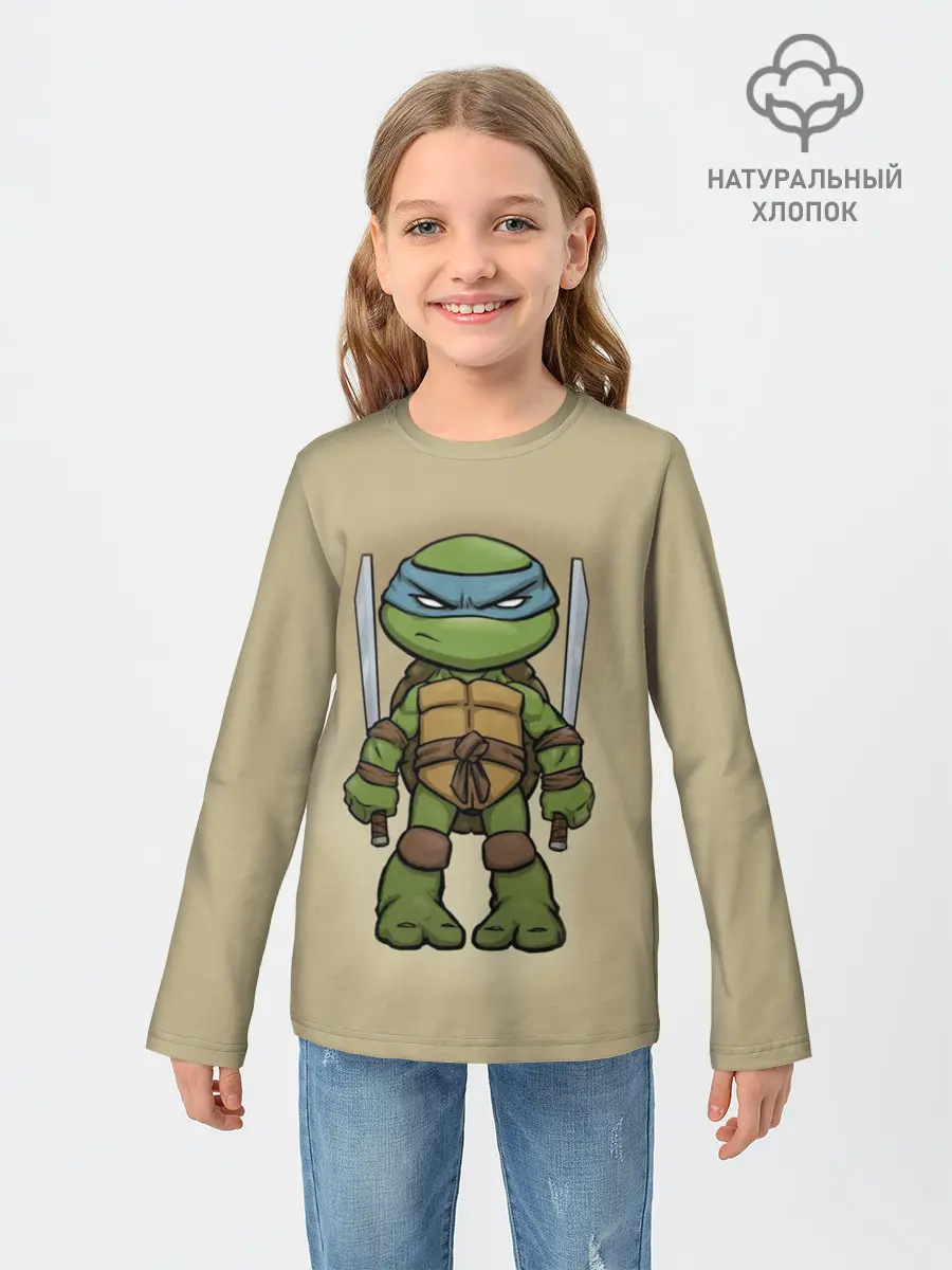 Детский лонгслив / ЧЕРЕПАШКИ - НИНДЗЯ