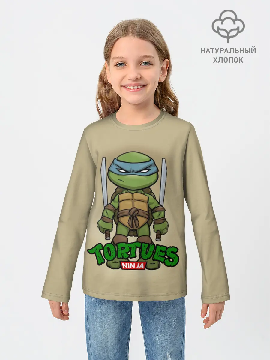 Детский лонгслив / ЧЕРЕПАШКИ - НИНДЗЯ