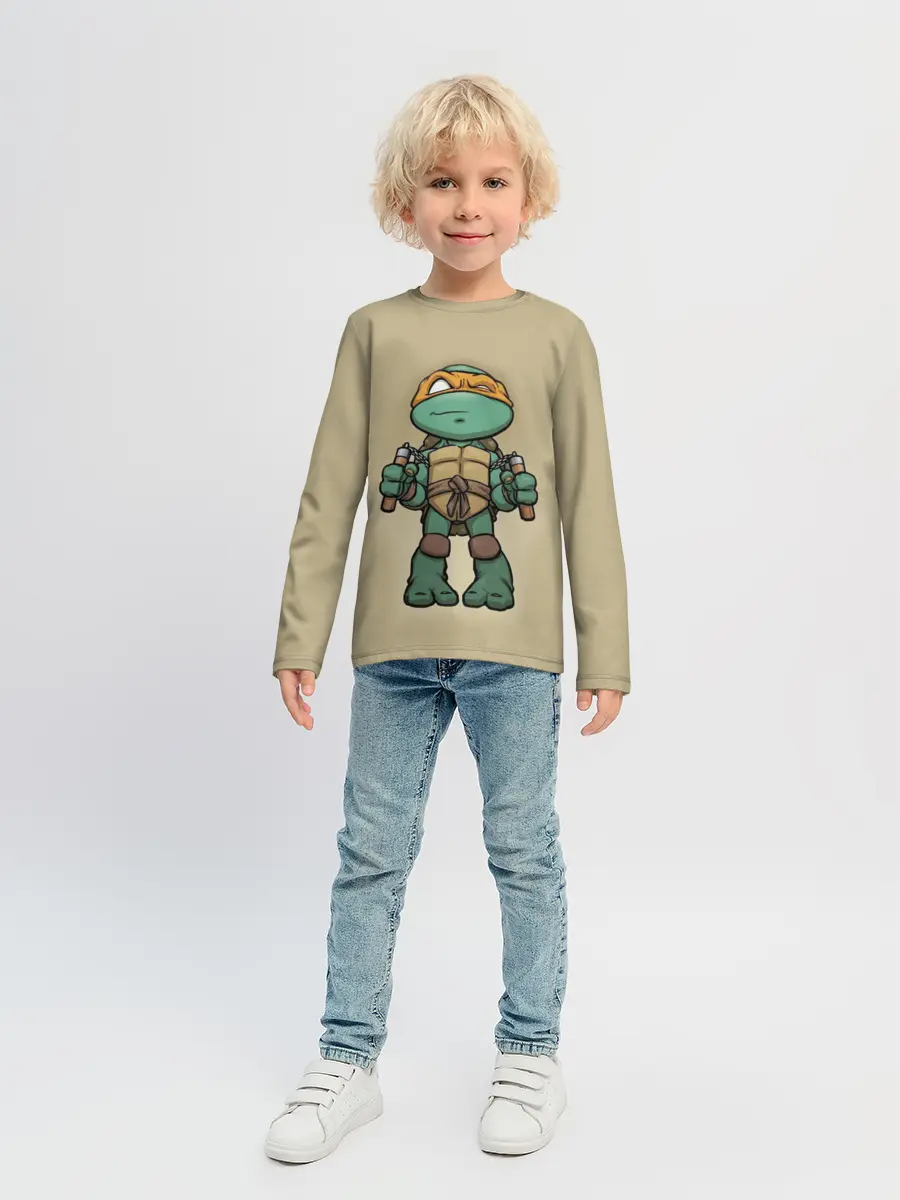 Детский лонгслив / ЧЕРЕПАШКИ - НИНДЗЯ