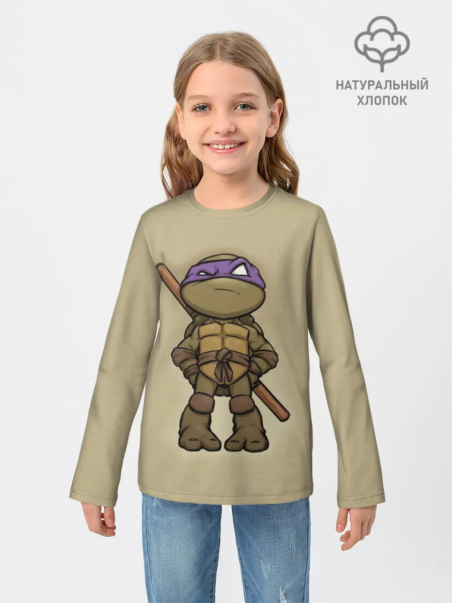 Детский лонгслив / ЧЕРЕПАШКИ - НИНДЗЯ