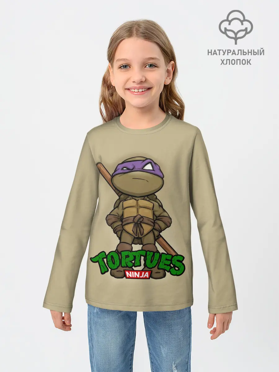 Детский лонгслив / ЧЕРЕПАШКИ - НИНДЗЯ