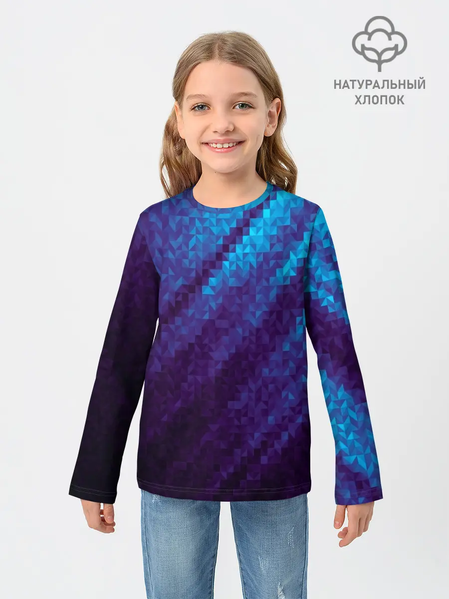 Детский лонгслив / Abstract