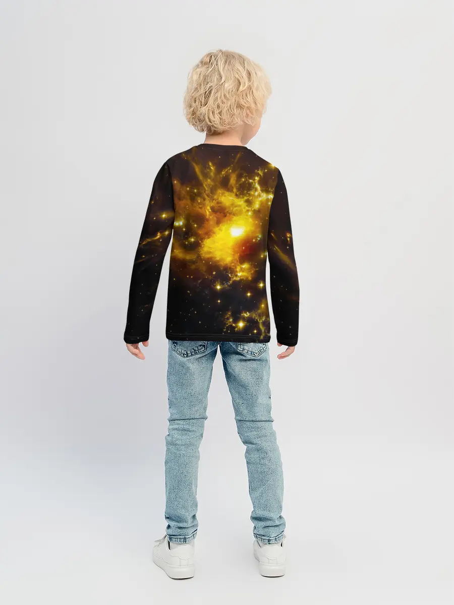 Детский лонгслив / Space