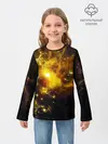 Детский лонгслив / Space