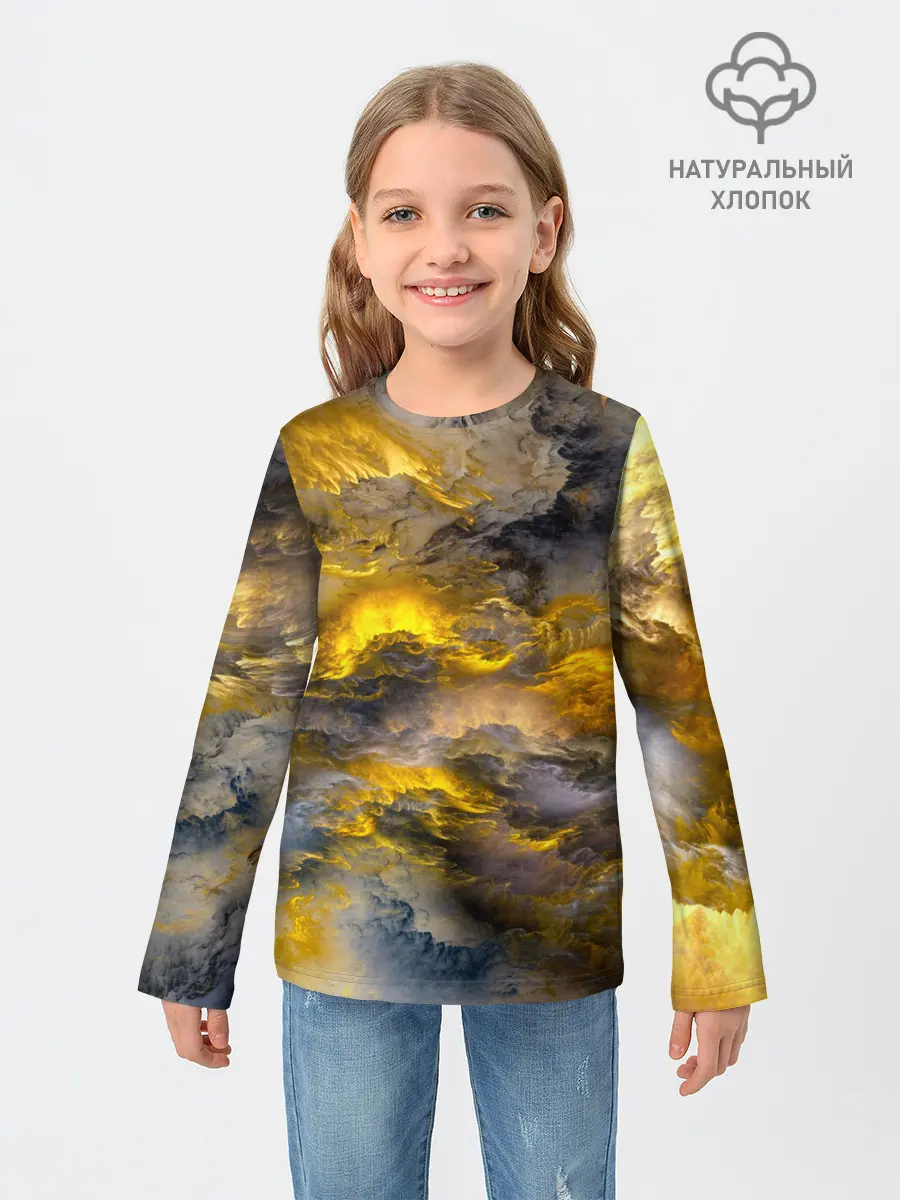 Детский лонгслив / Shine