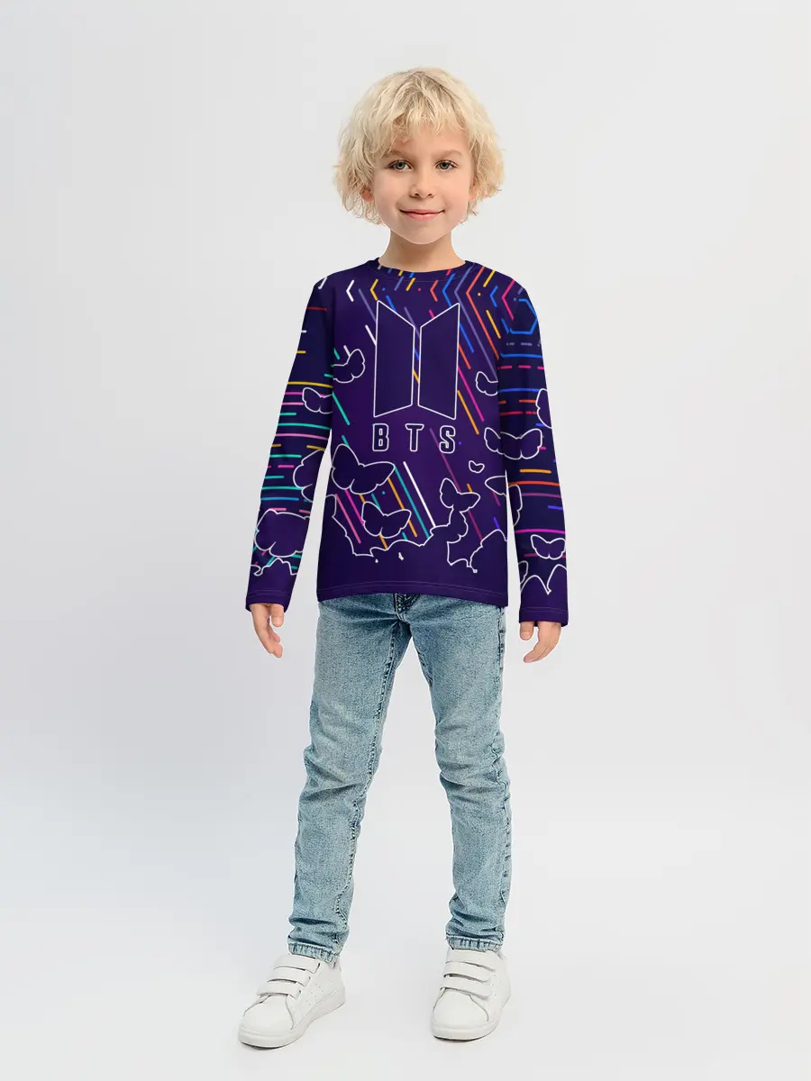 Детский лонгслив / BTS