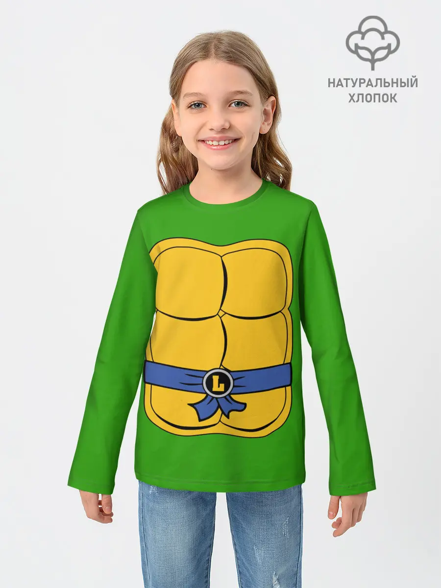Детский лонгслив / Черепашки-ниндзя
