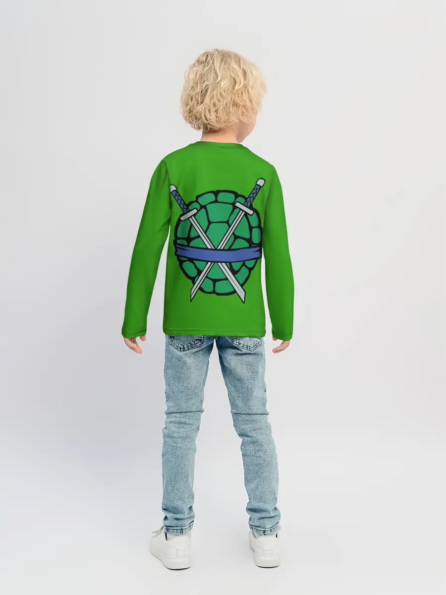 Детский лонгслив / Черепашки-ниндзя