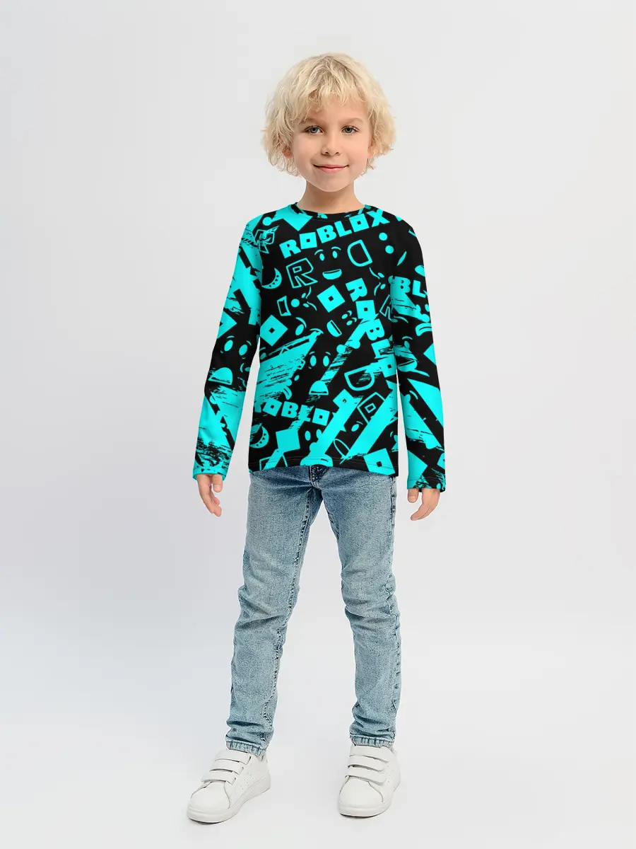 Детский лонгслив / Roblox