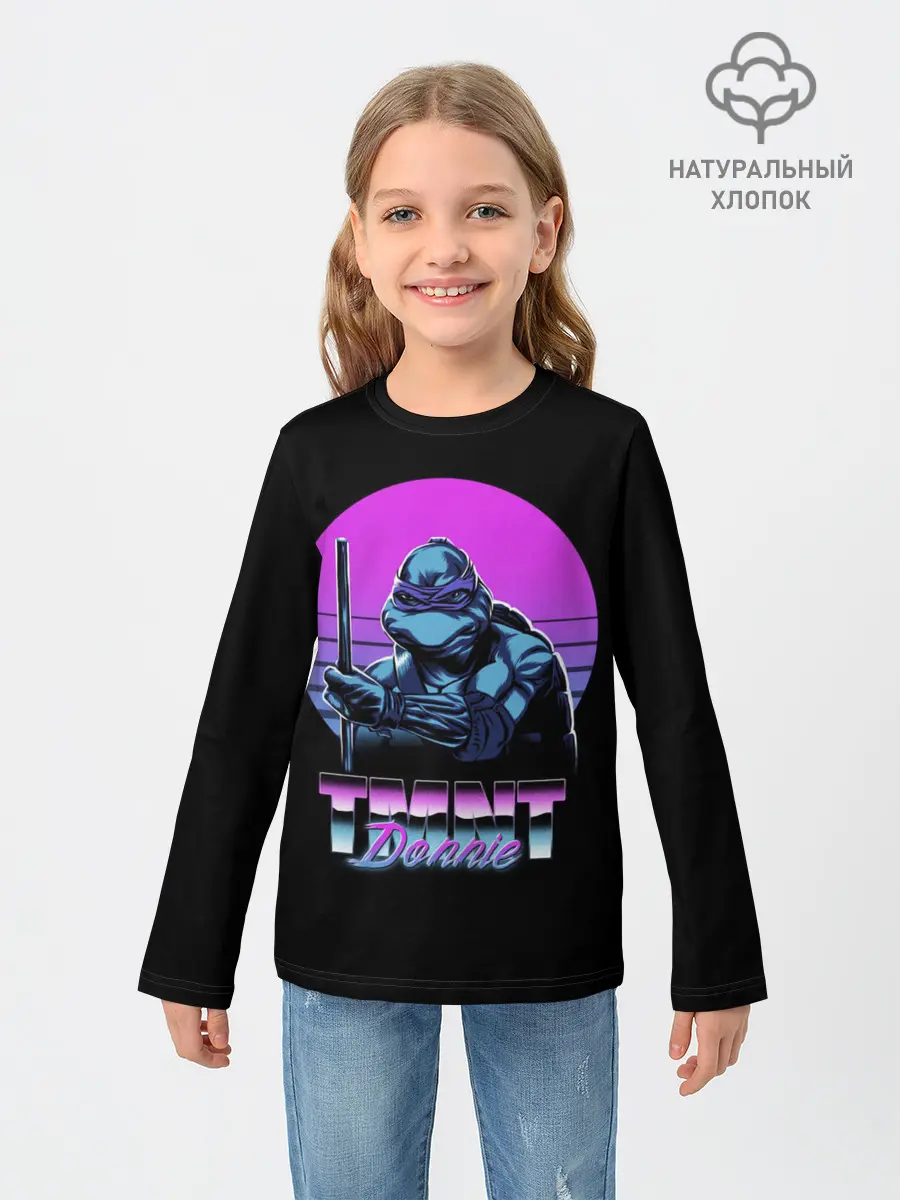 Детский лонгслив / Черепашки-ниндзя