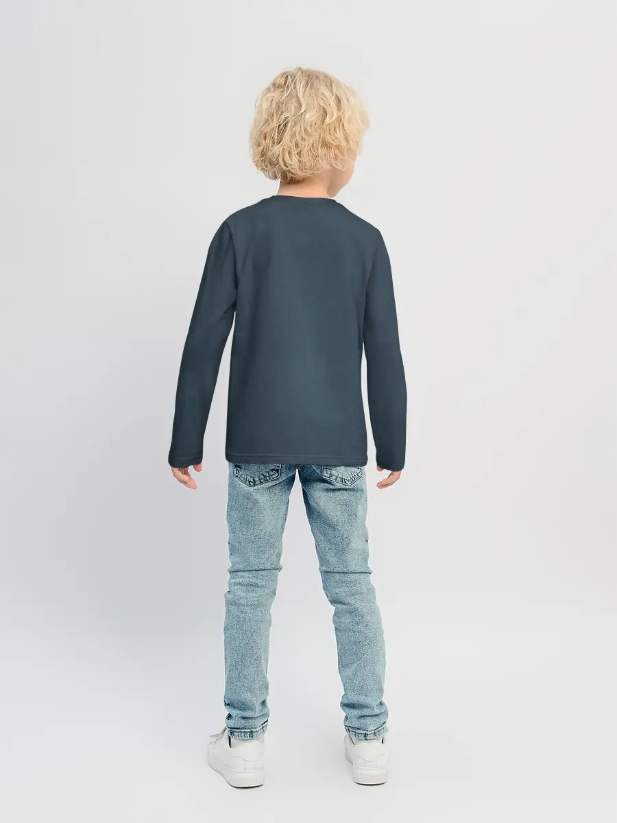 Детский лонгслив / Ты попал под дым