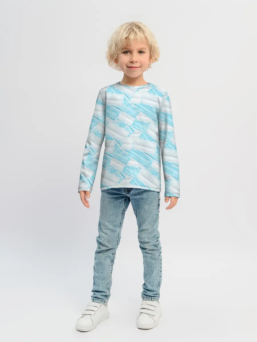 Детский лонгслив / Медицинские маски