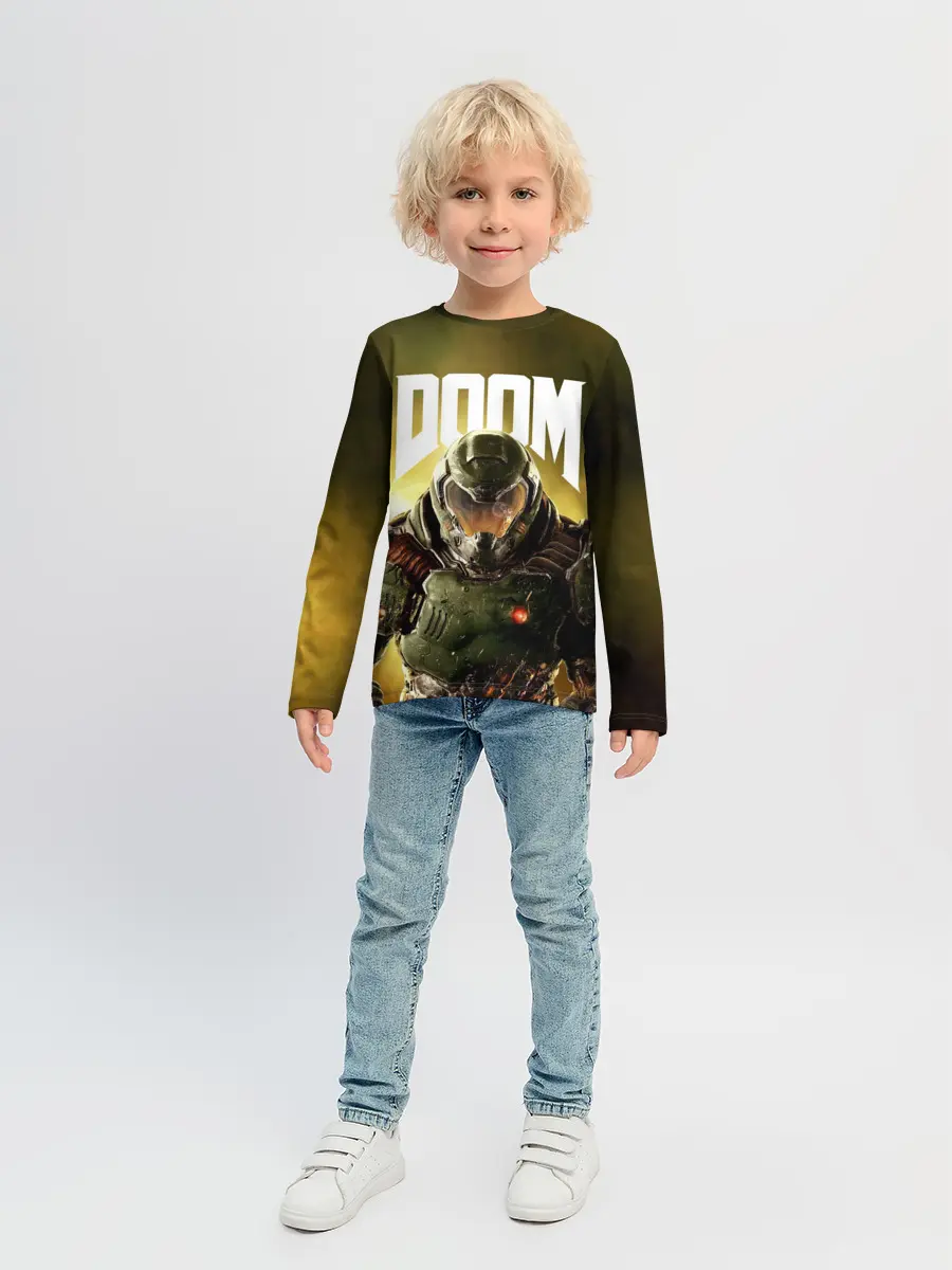 Детский лонгслив / DOOM