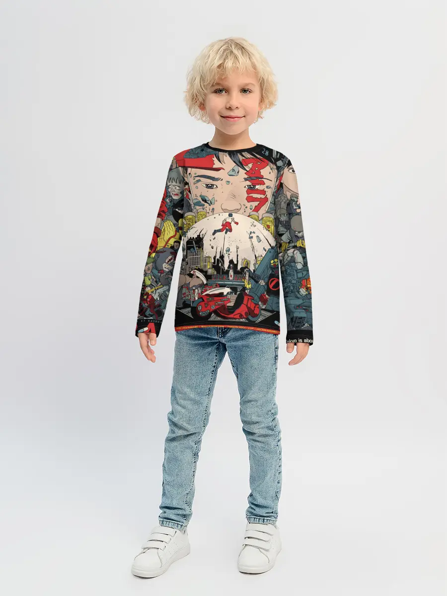 Детский лонгслив / Аkira 1988 poster