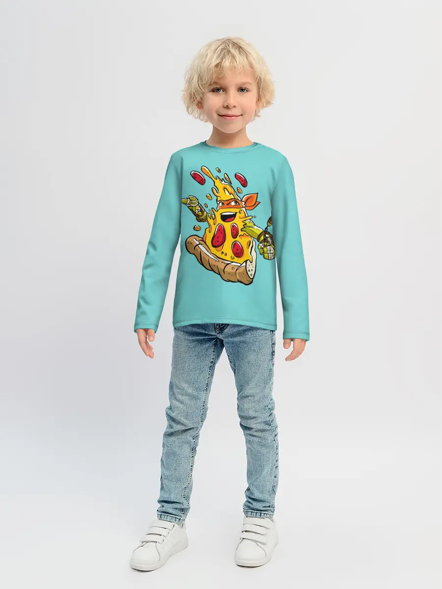 Детский лонгслив / PIZZA TIME