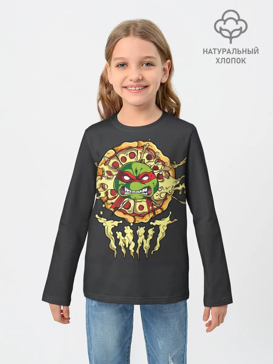 Детский лонгслив / TMNT