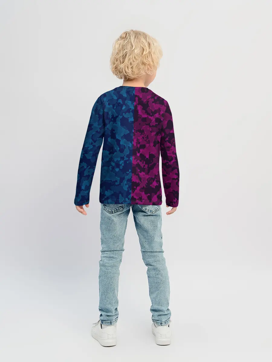 Детский лонгслив / МИЛИТАРИ
