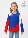 Детский лонгслив / РОССИЯ ТРИКОЛОР