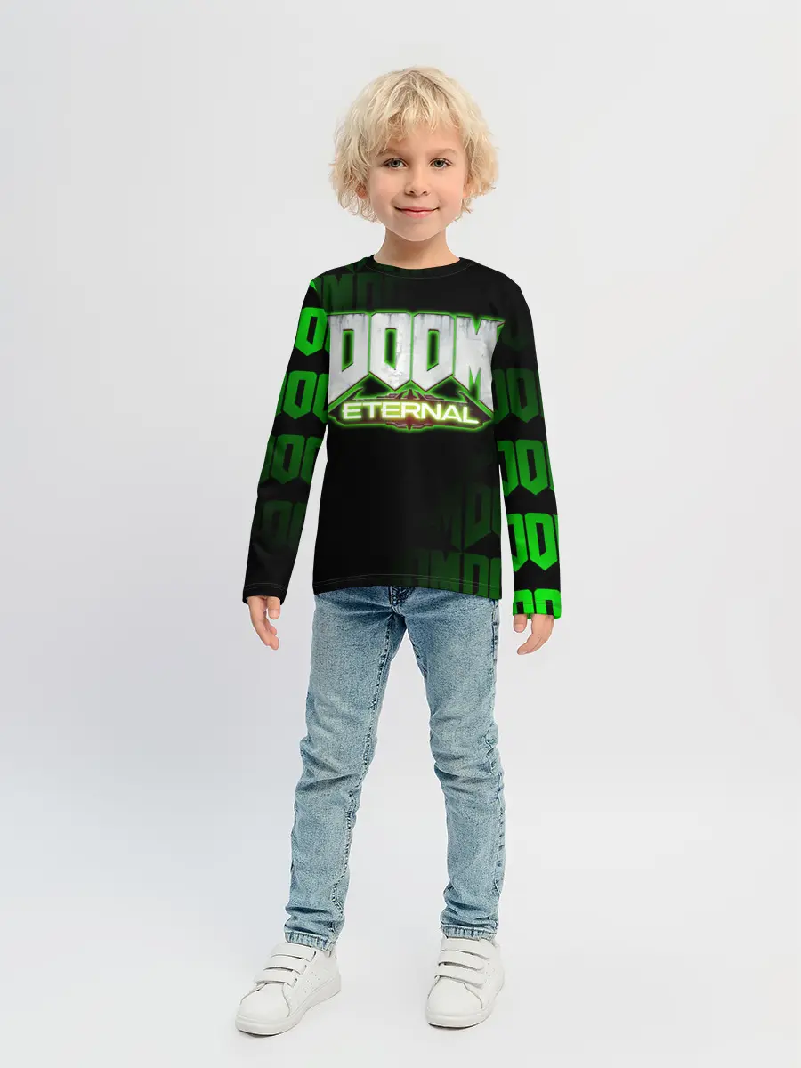 Детский лонгслив / DOOM: ETERNAL.